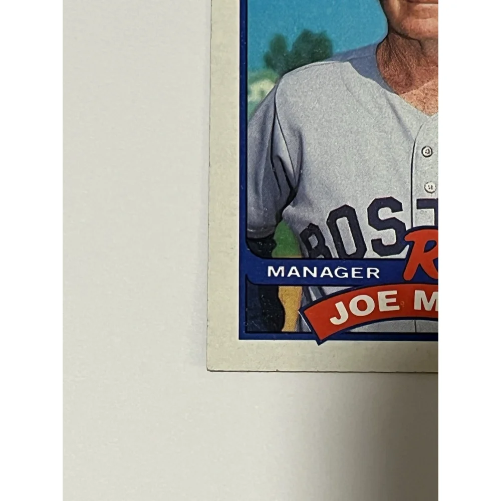 Joe Morgan 1989 Topps Boston Red Sox Team Checklist 714 - Picture 3 of 6